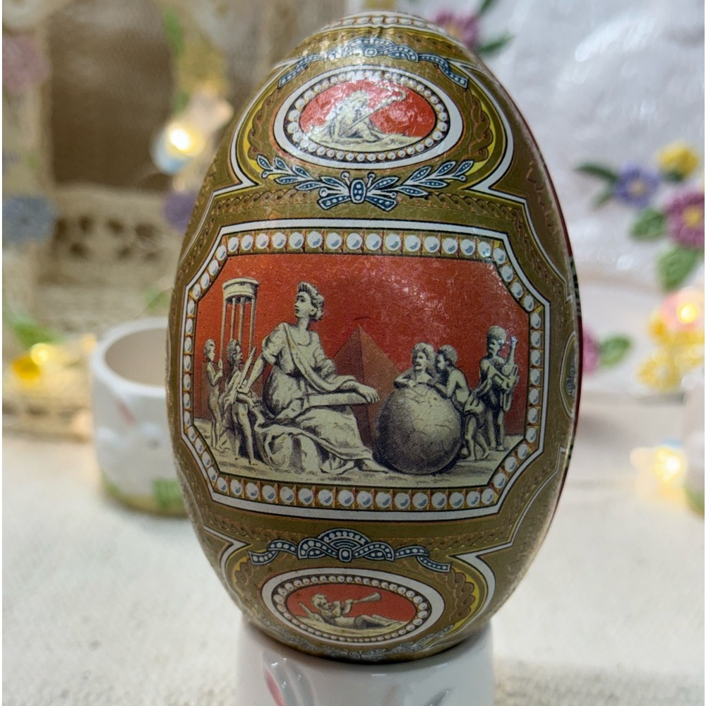 Faberge tin egg